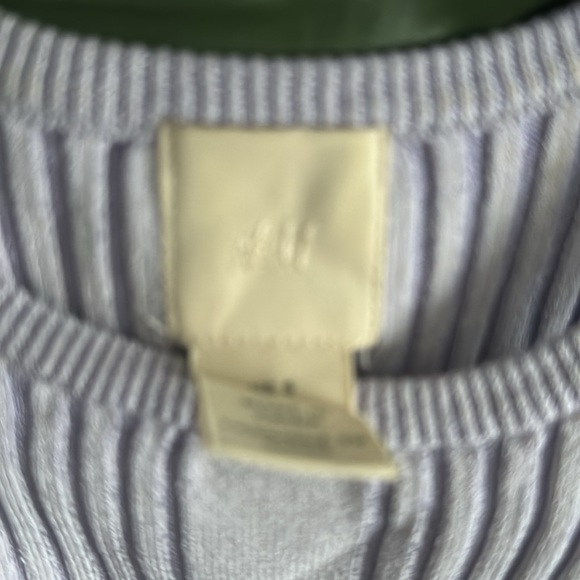 Ribbed lavender shirt size s - Picture 2 of 3